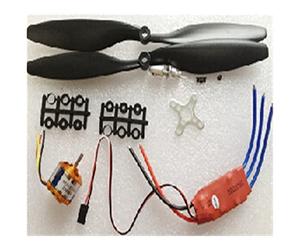 hJNGdU A2212 1000KV 2200 Moteur sans balais avec SimonK 30 A ESC et paire d'hélices 1045 compatible avec les multicoptères d'avion RC (930KVSIMONK30A 1045)