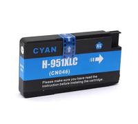 hJNGdU Cartouche à Encre Compatible Compatible avec 950xl 951xl 950 951 Fonctionne avec OfficeJet 8100 8600 8700 8610 8620 8630 8640 8660 Printers(1 Cyan)