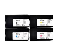 hJNGdU Cartouche d'encre Compatible avec Les Fournitures d'imprimante 950XL 951XL 950 951 OffSTRjet Pro 8100 8600 8610 8620 8630 251dw 276dw(BK C M Y)