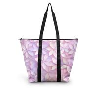 HJOSWVNS Sac Fourre Tout Violet Élégant Sac de Plage Polyester Tote Bag Homme Lavable Sacs à Main Femme Réutilisable Tot Bag Durable Cabas Pliable Totebag 38x56cm/1 Pcs