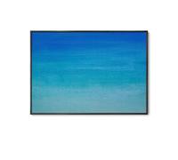 HJOSWVNS Tableau Decoration Murale Graffiti Bleu Toile Peinture Affiche Decoration Murale Salon Chambre Poster Mural Sans Cadre Tableaux, Posters Et Arts Décoratifs Impression Sur Toile 60x90cm/1 Pcs