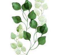 HJOSWVNS Toile Peinture Feuilles Vertes D'Herbe Affiche Poster Mural Salon Chambre Tableaux, Posters et Arts Décoratifs Tableau Decoration Murale Peinture sur Toile Deco Sans Cadre 30x40cm/1 Pcs