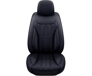 HJRegaFimu Housses de siège Auto compatibles avec Tous Les modèles Mazda 3, 5, 6, 8, CX-5, CX-7, MX-5, CX-9, CX-4. Housse de siège 5 Places en Cuir véritable, imperméable et Respirante. Pièce