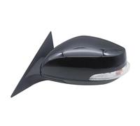 HJRegaFimu Rétroviseur extérieur électrique Rabattable avec Clignotants et dégivrage pour Honda Haima 3 (2011-2016) (Noir, 8 Fils, Gauche)