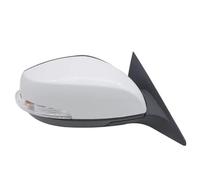 HJRegaFimu Rétroviseur extérieur électrique Rabattable avec Clignotants et dégivrage pour Honda Haima 3 (2011-2016) (Blanc, 5 Fils, côté Droit)