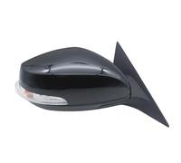 HJRegaFimu Rétroviseur extérieur électrique Rabattable avec Clignotants et dégivrage pour Honda Haima 3 (2011-2016) (Noir, 8 Fils, côté Droit)