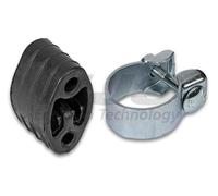 HJS Kit d'assemblage système d'échappement Kit de montage d'échappement 82 23 9071 avec collier