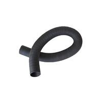 HJS Tuyau de préchauffage 60 mm, tuyau d’aspiration, tuyau de ventilation en aluminium flexible - Longueur : 1 m