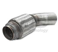 HJS Tuyau flexible échappement Tresse d'Échappement 83 00 8365 avant pour BMW