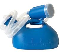 HJtRTDF Bouteilles urinaires pour Hommes, Urinoir for Homme, Bouteille de 2000ml avec collecteur et Tube 1,6m for Hommes