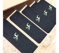 HJtRTDF marches d'escalier, Bandes adhésives antidérapantes réutilisables for marches d'escalier, idéales for Les Personnes âgées et la Protection des escaliers en Bois(70 * 22+4.5cm(28 * 9+2in))