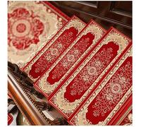 HJtRTDF marches d'escalier, Lot de 5 Tapis Protection antidérapants for escaliers, repositionnables sans Traces(30 * 100cm)