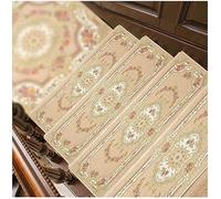 HJtRTDF marches d'escalier, Lot de 5 Tapis Protection antidérapants for escaliers, repositionnables sans Traces(30 * 120cm)