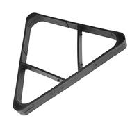 HJtRTDF Triangle de Billard， Cadre Triangulaire de Billard en Plastique, 1 pièce, Support Rangement d'accessoires Table for Organisateur balles, Utilisation for