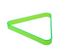 HJtRTDF Triangle de Billard， Le Support Triangulaire en Plastique for Table de Billard/Billard à 8 Boules fournit Un ajout Votre Salle Jeu for Les balles(Green)