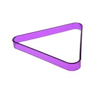 HJtRTDF Triangle de Billard， Le Support Triangulaire en Plastique for Table de Billard/Billard à 8 Boules fournit Un ajout Votre Salle Jeu for Les balles(Purple)
