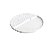 HJUGHPN Assiettes créatives - Assiettes pour aliments - Plateau en céramique pour décoration de cuisine, salle à manger, bar, maison (10 anglais)