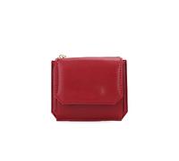 HJUGHPN Mini porte-monnaie en cuir multifonction pour femme avec porte-cartes et clés, petit sac à main pour pochette quotidienne, Rouge, Taille unique