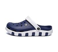 HJUGHPN Pantoufles d'été antidérapantes pour homme et femme - Chaussures de jardin pour la plage - Bleu - Pointure 5,5