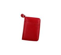 HJUGHPN Porte-monnaie pour femme, porte-monnaie, étui à cartes zippé, étui à documents, brosse antivol, petit portefeuille en cuir, 1 couleur, Taille unique
