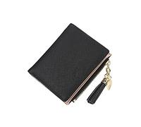 HJUGHPN Portefeuille court pour femme - Porte-monnaie tendance - Petit portefeuille pour femme avec boucle - Mini pochette (support)