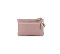 HJUGHPN Portefeuille multifonction en cuir véritable de qualité supérieure pour femme, violet, Taille unique