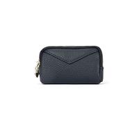 HJUGHPN Portefeuille pour femme en cuir véritable - Mini cuir de vache - Double fermeture éclair - Porte-cartes - Porte-clé, 1 couleur, Taille unique
