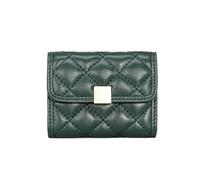 HJUGHPN Portefeuille pour femme en cuir véritable pour pièces de monnaie, porte-monnaie, porte-cartes, Vert, Taille unique