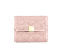 HJUGHPN Portefeuille pour femme en cuir véritable pour pièces de monnaie, porte-monnaie, porte-cartes, rose, Taille unique