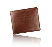HJUGHPN Portefeuille pour homme en cuir synthétique avec porte-cartes de crédit et d'identité