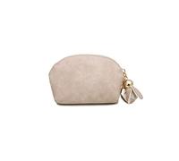 HJUGHPN Portefeuille tendance pour femme en cuir synthétique avec fermeture éclair, rose, Taille unique