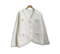 HJUGHPN Pull Femme Pull Femme Laine de Vison Tricoté Pull Automne et Hiver Lâche Pull Femme Manteau