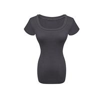 HJUGHPN Robes à manches courtes pour femme, mini moulante, sexy, douce, pour les vacances, les clubs, les filles, extensibles, rétro visuelles (gris)