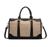 HJUGHPN Sac à Main Large Capacity Travel Bags for Women Men Sports Bag Waterproof Weekend Sac Voyage Female Messenger Bag Dry and Wet(Black)