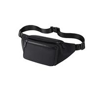HJUGHPN Sac banane multifonction pour homme - Pour sports de plein air - Sac banane pour téléphone portable - Pour le fitness et le cyclisme