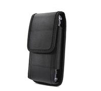 HJUGHPN Sac Banane Portable Solid Black Phone Pouch Fanny Pack Ceinture Clip sans Mousqueton Suspendu Taille Sac De Rangement Femmes Hommes en Plein Air Téléphone Sac