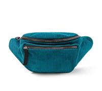 HJUGHPN Sac Banane Sac de ceinture Womens Corduroy Fanny Pack Pack Designer Fashion Zipper Coffre Sac Chaude Bum Sac Vintage Style Téléphone Pochette(Blue)