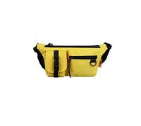HJUGHPN Sac Banane Sac incliné à l'épaule pour Hommes Nouvelle Grande capacité rétro Femmes Couleur Pure Couleur Oxford Tissu Crossby Sac à Poitrine Casual Dames Taille(Yellow)