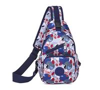 HJUGHPN Sac de Poitrine pour Femme Chest Bag for Leather Hip Hop Banana Belt Bag Small Crossbody Waist Bags Shoulder Bag