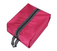 HJUGHPN Sac de Sport Femme Femmes Hommes Chaussures Sac de Rangement Grande capacité Chaussure Nylon Voyage Sacs à poussière en Plein air Toilette Organisateur Sac(Pink)