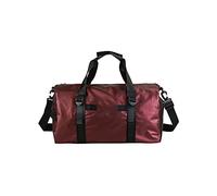 HJUGHPN Sac de Sport Femme Salle de Sport Sacs Sacs Sacs imperméables Oxford Sac à Main Big Voyage Bagage Sac Duffel pour Femme Sac de Sport avec Compartiment à Chaussures(Red)