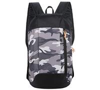 HJUGHPN Sac de Sport Femme Sports de Plein air léger Camouflage étanche Voyage Alpinisme Sac Fermeture éclair réglable ceinture Camping