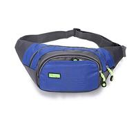 HJUGHPN Sacs à bandoulière Femme Women and Man NewSports Fashion Waterproof Chest Bag Unisex Waist Bag Ladies Waist Packs Belly Belt Bag(Blue)