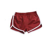 HJUGHPN Short de sport pour femme - Pour la gym, l'entraînement, la course à pied, le jogging, l'été, la plage - Grande taille