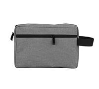 HJUGHPN Trousse de maquillage pour femme - Imperméable - Trousse de toilette - Gris