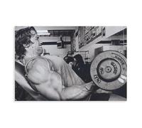 HJUKKM Arnold Schwarzenegger - Impression sur toile - Décoration murale - Pour chambre à coucher, bureau, chambre - Cadeau - 40 x 60 cm