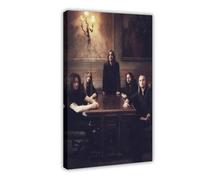HJUKKM Opeth Blackwater Park - Poster de musique (3) - Impression sur toile - Décoration murale pour salon, chambre à coucher - 50 x 75 cm
