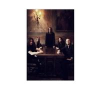 HJUKKM Opeth Blackwater Park - Poster de musique (3) sur toile pour décoration de chambre à coucher, bureau, chambre, cadeau - 40 x 60 cm