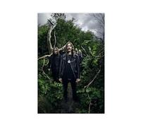 HJUKKM Opeth Blackwater Park - Poster de musique (4) sur toile pour décoration de chambre à coucher, bureau, chambre, cadeau - 60 x 90 cm