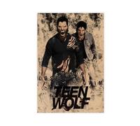 HJUKKM Poster de la série TV Teen Wolf (1) - Décoration pour chambre à coucher, bureau, chambre - Cadeau - 50 x 75 cm